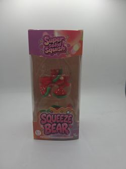 Super Solid Squish Squeeze Bear Stress Toy