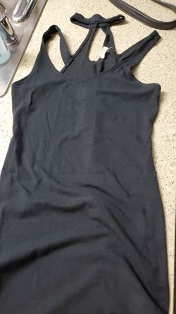 Black pencil dress