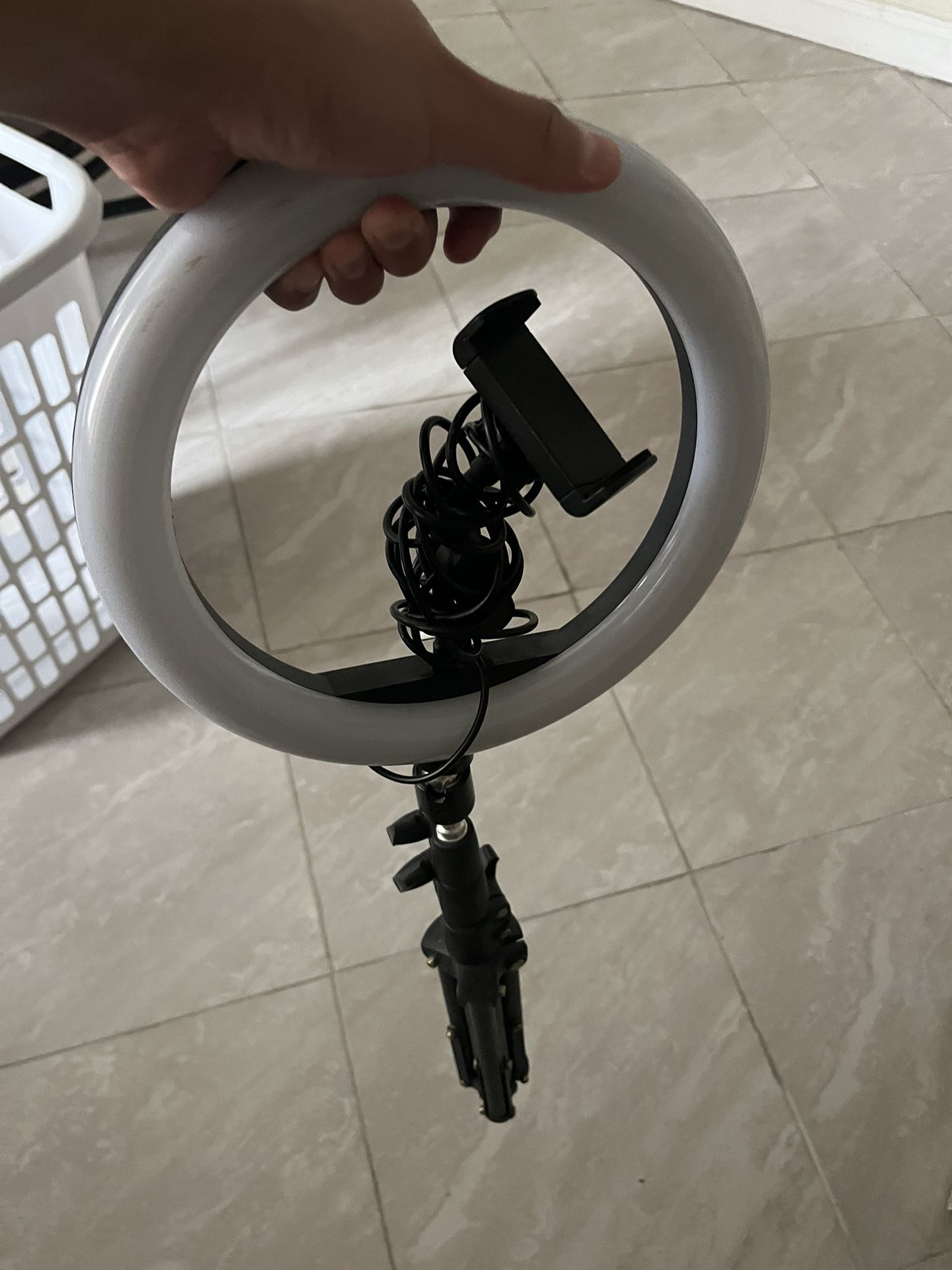 LED Ring Light with Phone stand