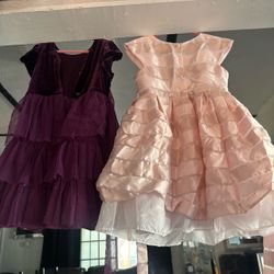 Girls Formal Dress bundle Set of Two size 5 and size