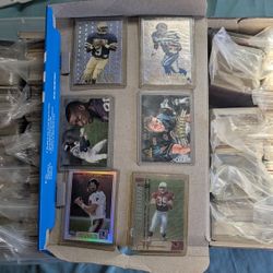 I Have A Bunch Of Baseball And Football Cards That Were Left Behind I'm Pretty Sure They're Worth Pretty Penny I'm Just Trying To Get Rid Of Them