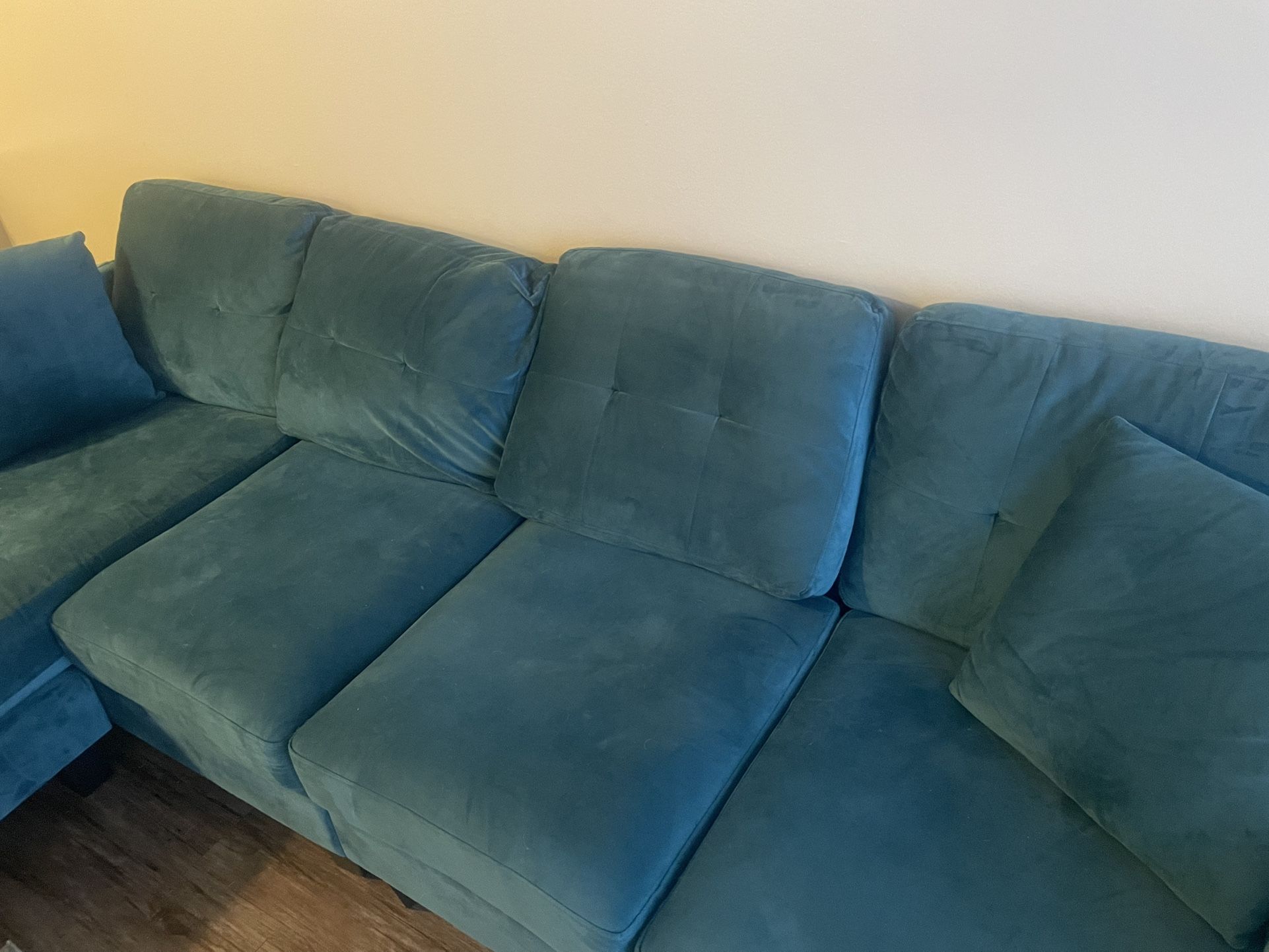 Teal Couch