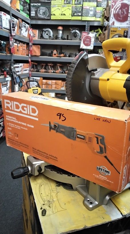 RIDGID ORBITAL RECIPROCATING SAW