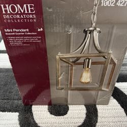 Home Decorators Mini Pendant NEW 