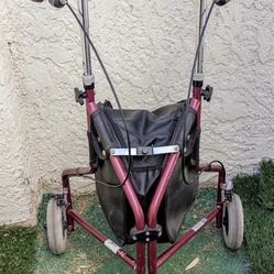 Three Wheel Foldable Walker