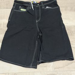 Black Empyre jorts size 30 waist.