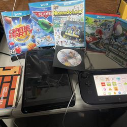 Nintendo Wii U Console Deluxe Super Mario Maker Edition With Games 