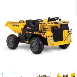 Kids Ride On Tonka Dump Truck 