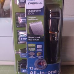 NORELCO 13 PIECE HAIR TRIMMER 