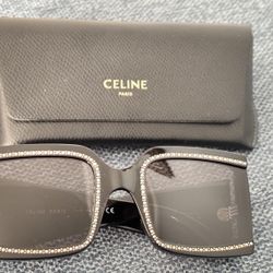 Celine Rhinestone Sunglasses in excellent condition 