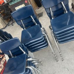 20 Stackable Daycare Chairs $25 Each