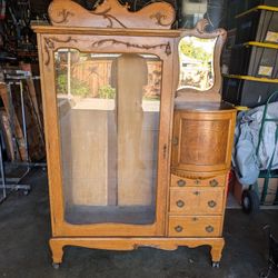Rare Antique Secretary Desk From The Late 1800-s-1900-s