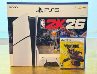 Brand New Sony PlayStation 5 Console Disc Version & Wolverine game