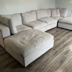 6 Piece Thomasville Sectional Couch