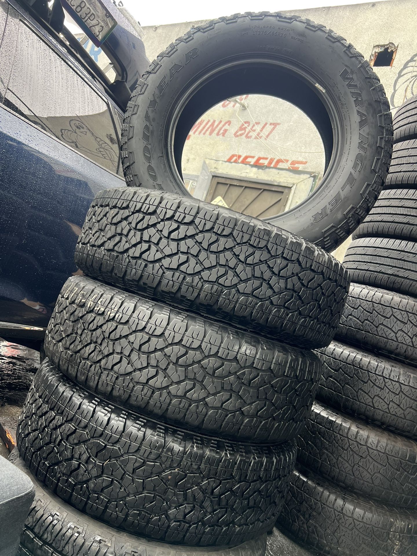 4 GOODYEAR LT 275/65/20 Installation Included