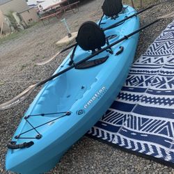 Tandem kayak 