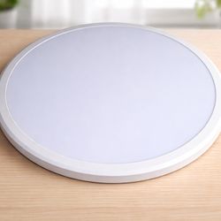 12 Inch LED Ceiling Light, 6500K Cool White 2100LM Ceiling Light Fixture, IP54 Outdoor Ceiling Light for Porch, Hallway, Bathroom, Living Room, Laundr