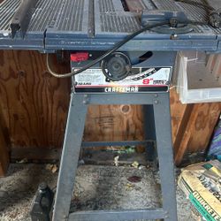 Craftsman Table Saw 