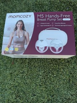 Momcozy M5 Hands-Free Double Breast Pump Set