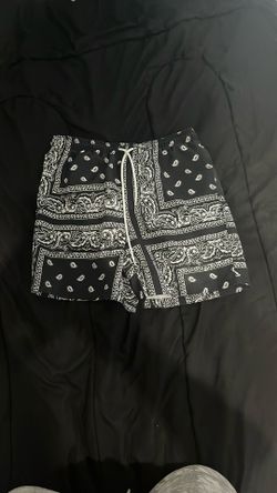 Bandana Black Shorts
