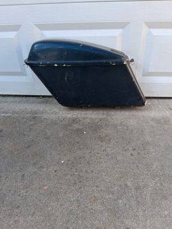 Motorcycle Fiberglass Saddlebag With Lock