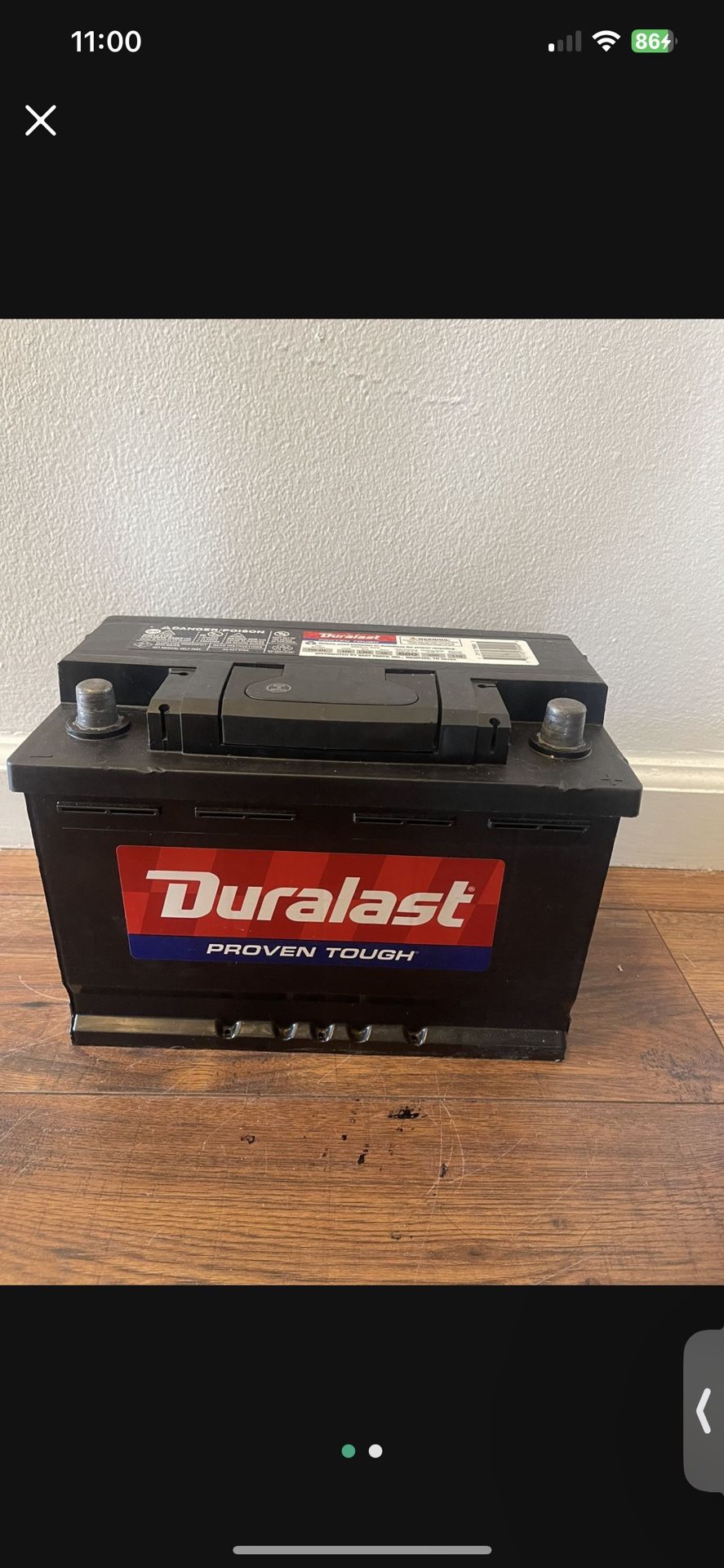 Car Battery Size H6 $85 With Your Old Battery 
