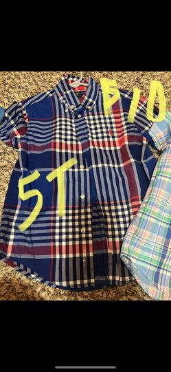 Boys Shirts 5T And 4T