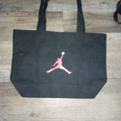 Jordan Toat Bag Black And Red