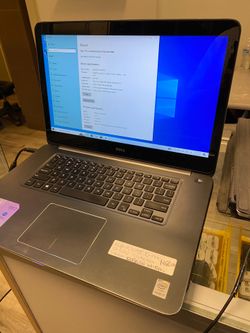 Dell Inspiron 15inch laptop computer touchscreen  I7-5500 8GB RAM  120GB SSD WINDOWS 10 pro Nothing wrong. No trades. Pick up only  Available at: 3744