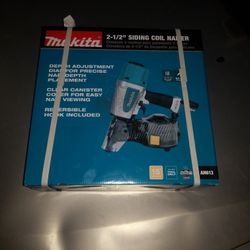 Makita 2 1/2inch Siding Coil Nailer