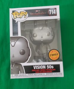 Marvel Wandavision Vision 60s Chase Funko Pop Figure