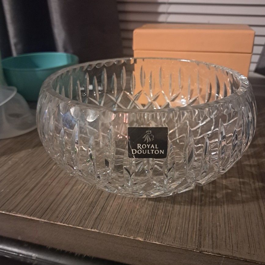 royal doultan bowl crystal
