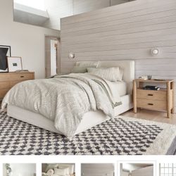 West Elm Bed Frame - Haven slipcover