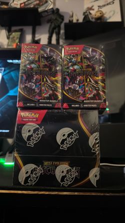 Pokemon Pitch Black Booster Bundle and Booster Box