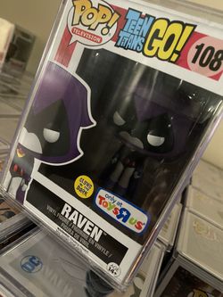 Funko POP DC! Teen Titans Go! Raven GITD TRU Exclusive 
