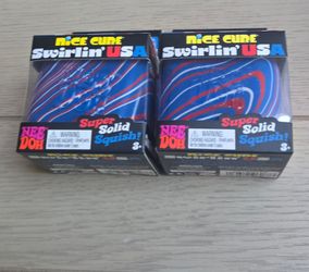 Needoh Swirlin' USA cube