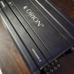 Orion Cobalt Series CBA2000.4 2000 Watt High Efficiency 4-Channel Class A/B Amplifier for Car Audio
