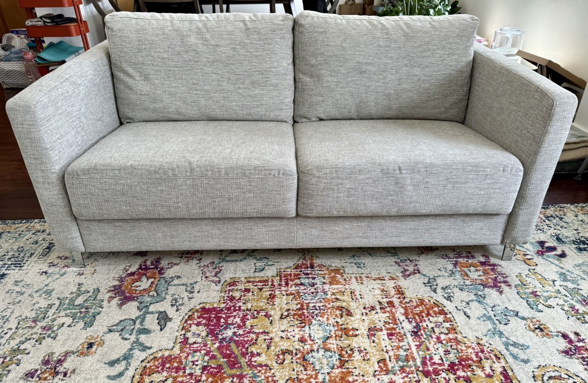LUONTO "Monika" Queen Sleeper/Sofa (w/ Tempur-Pedic mattress topper)