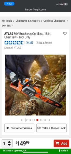 18 in electric saw