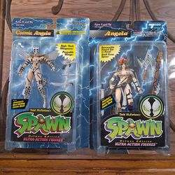 2 spawn Vintage collectable action figures