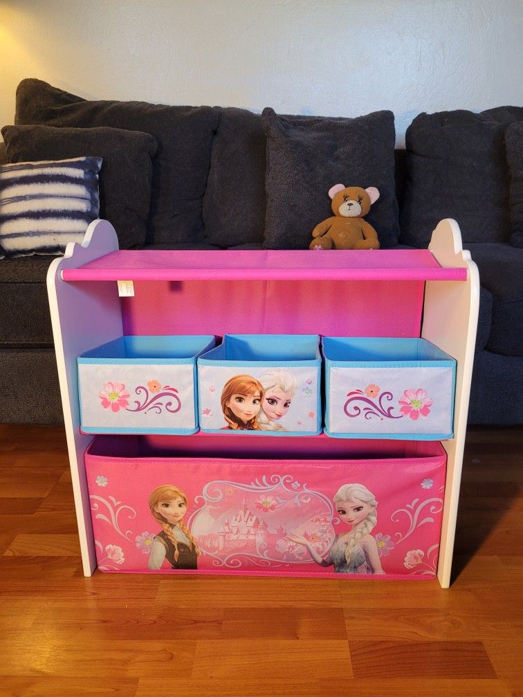 Beautiful BARBIE STORAGE CLOSET, collapsible boxes, almost new $25