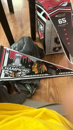 Chicago Blackhawks Championship Pennant