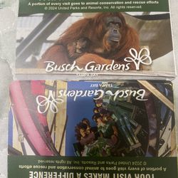 BUSCH GARDEN TICKETS