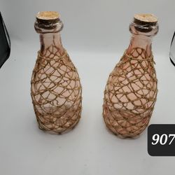 Set Of Nautical Themed Bottles 