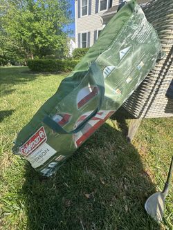 Coleman tent - camping