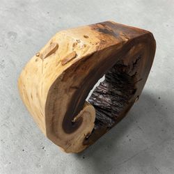 Live Edge Solid Wood Entryway Console Table