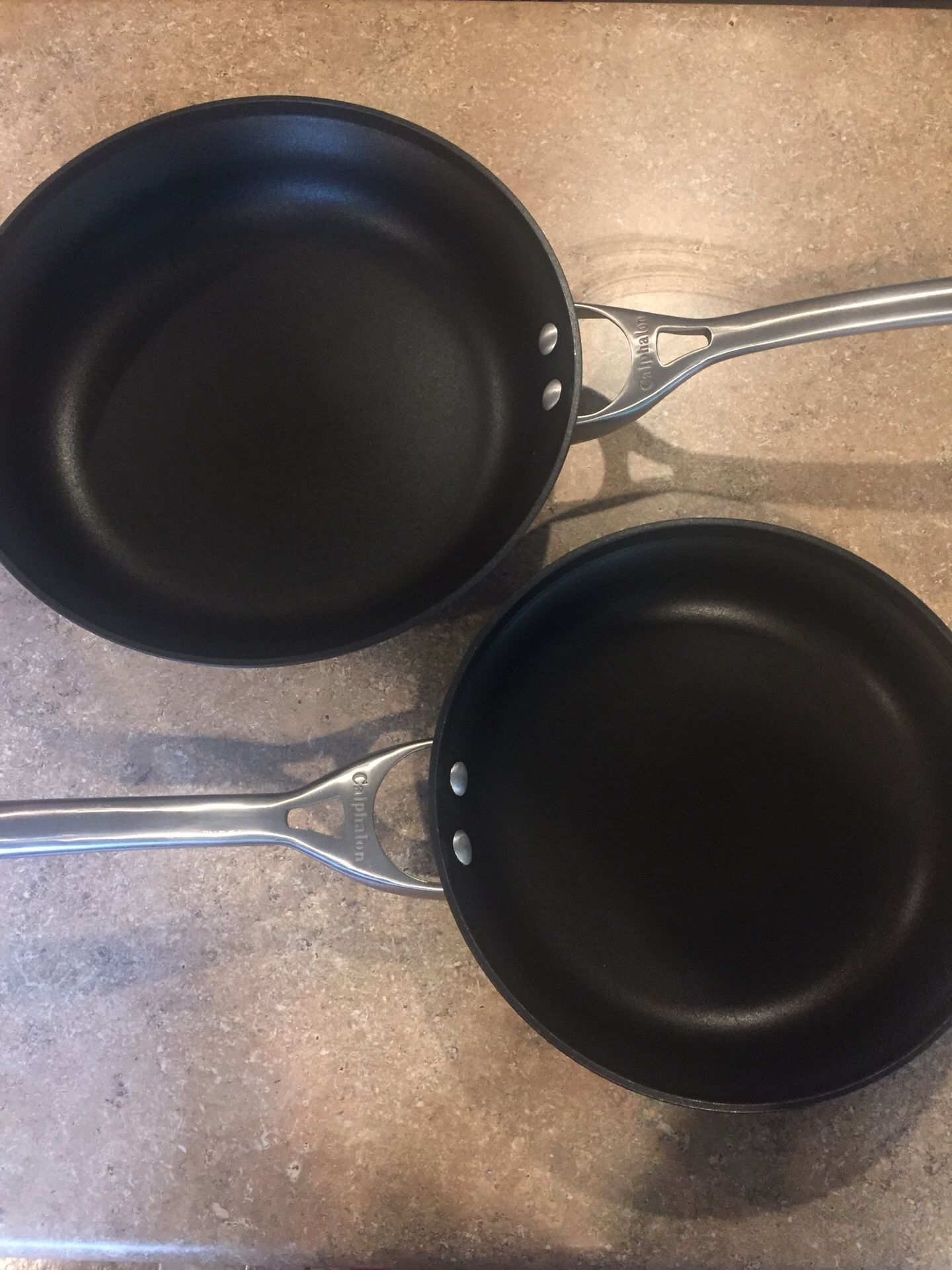 Used Calphalon pans - 12 and 10 inch