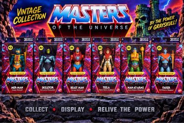 MOTU Masters of the Universe Vintage Collection Figures