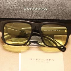 BURBERRY Knight Sunglasses 100% Authentic! Model (BE4358)