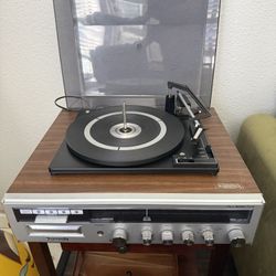 Vintage Panasonic Record Player And Tape Deck Speakers Included- $130